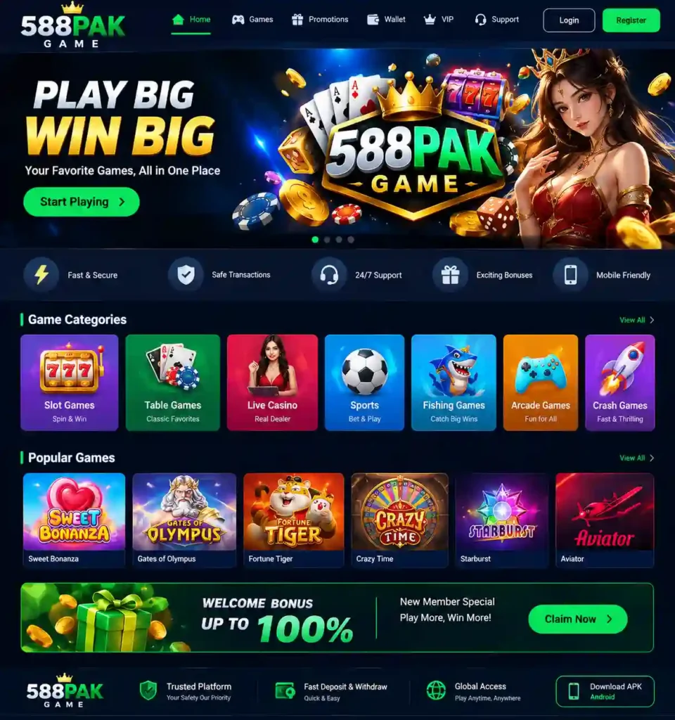 588PAK Game
